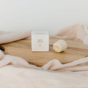 Gastgeschenk: Duftfondant „Champêtre“ (Hochzeit, Veranstaltung usw.) – Mindestbestellmenge 10