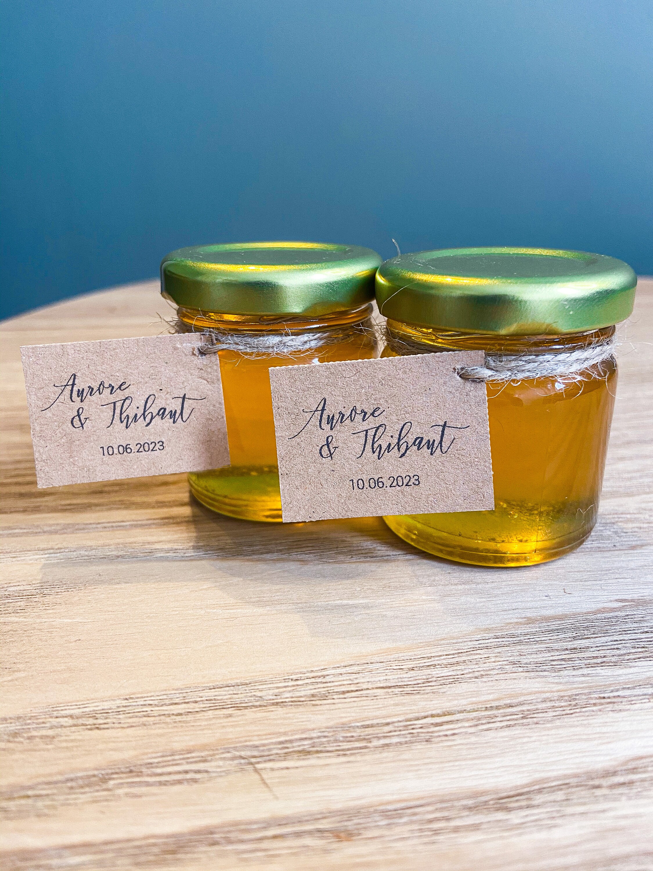 Guest gift Personalized honey pot event wedding.. Etsy