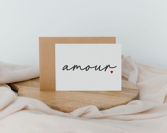 Carte "amour" (Carte postale, Saint Valentin)