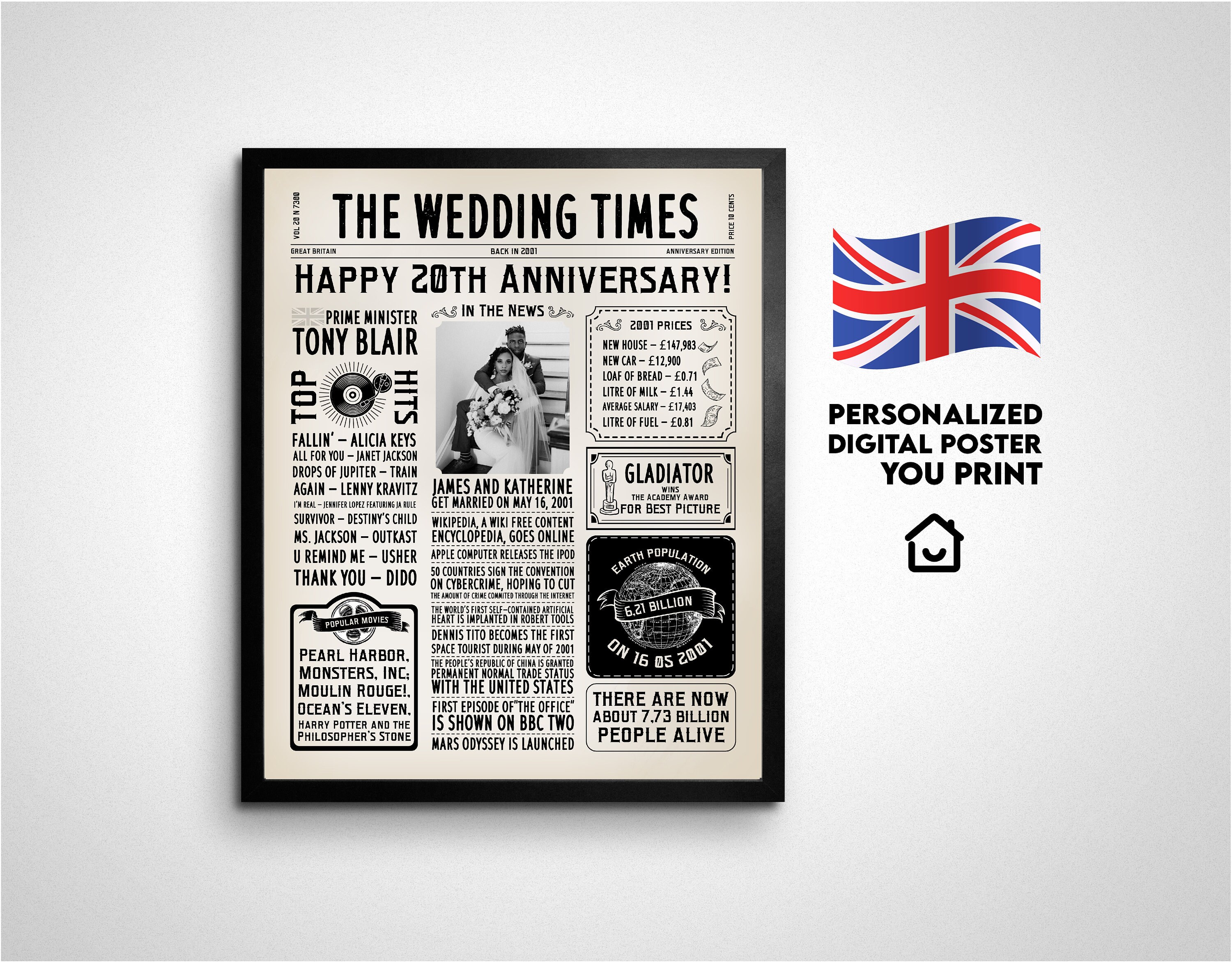 21 Years Together - Etsy