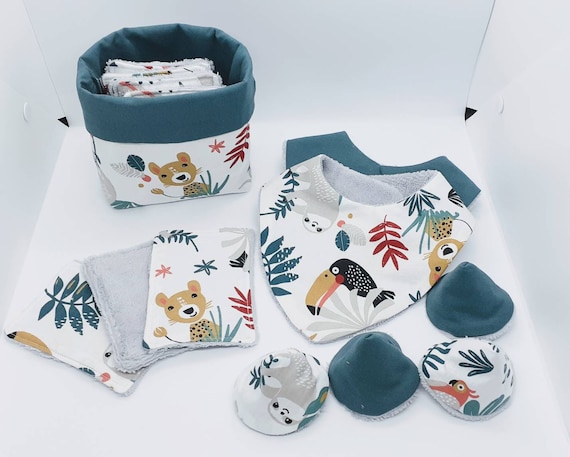 Kit de naissance personnalisé/Coffret Cadeau de naissance personnalisé/ coffret ensemble bebe 6 pièces -  France