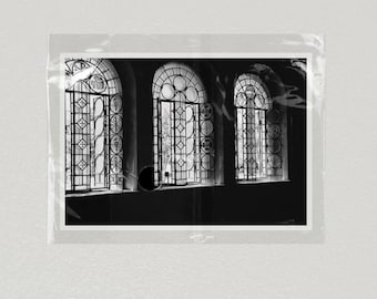 Alexander Nevsky Cathedral Windows. Bulgaria Photography | European Architecture Wall Art