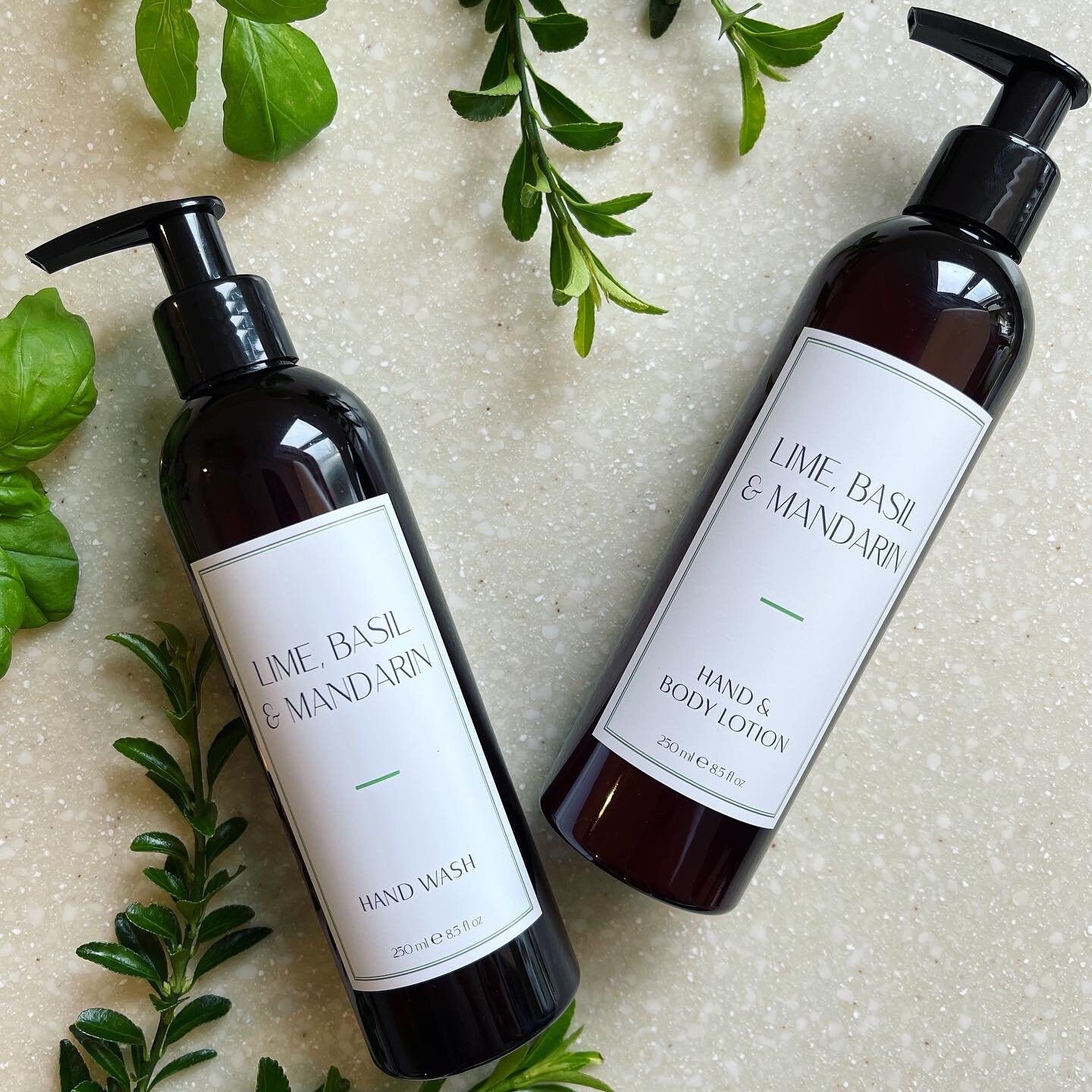 Lime Basil Mandarin Hand Soap UK