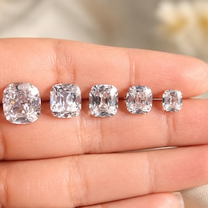 Old Mine Cut Lab Grown Diamond, Cushion Cut Loose Diamond, Antique Diamond, 1 Carat to 5 Carat IGI Certified CVD Diamond