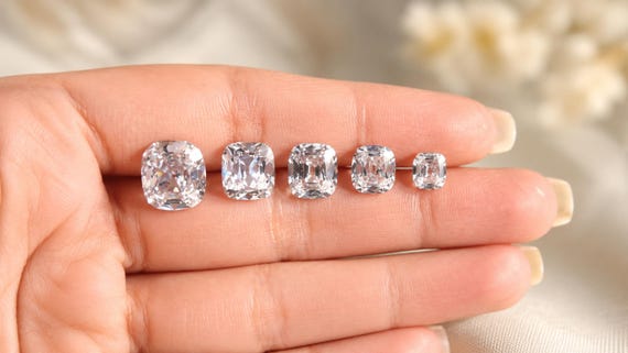 Old Mine Cut Lab Grown Diamond, Cushion Cut Loose Diamond, Antique Diamond, 1 Carat to 5 Carat IGI Certified CVD Diamond