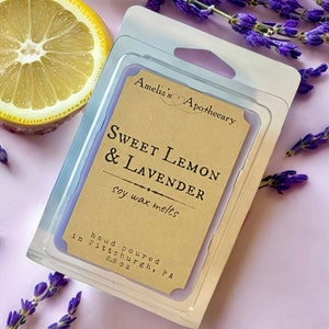 Sweet Lemon & Lavender Soy Wax Melts
