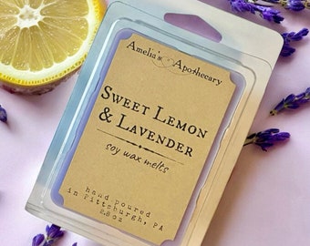 Sweet Lemon & Lavender Soy Wax Melts
