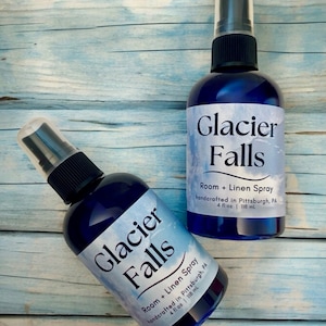 Glacier Falls Room and Linen Spray: Fresh Home Fragrance (4 oz)