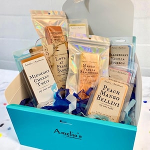 Wax Melt Gift Box: Soy Wax Melts, Scent Sampler Set