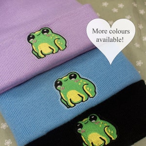 Cute Kawaii Frog Beanies - Multiple Colours available!