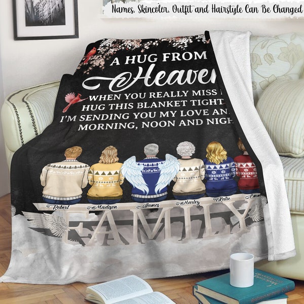 Moms Hug Blanket Etsy