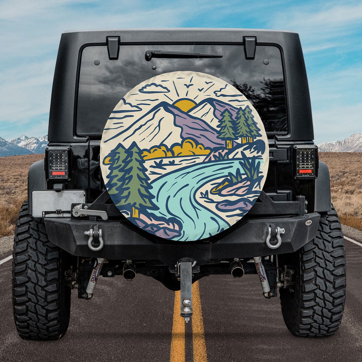 Rv Camper Tire Cover Etsy Singapore