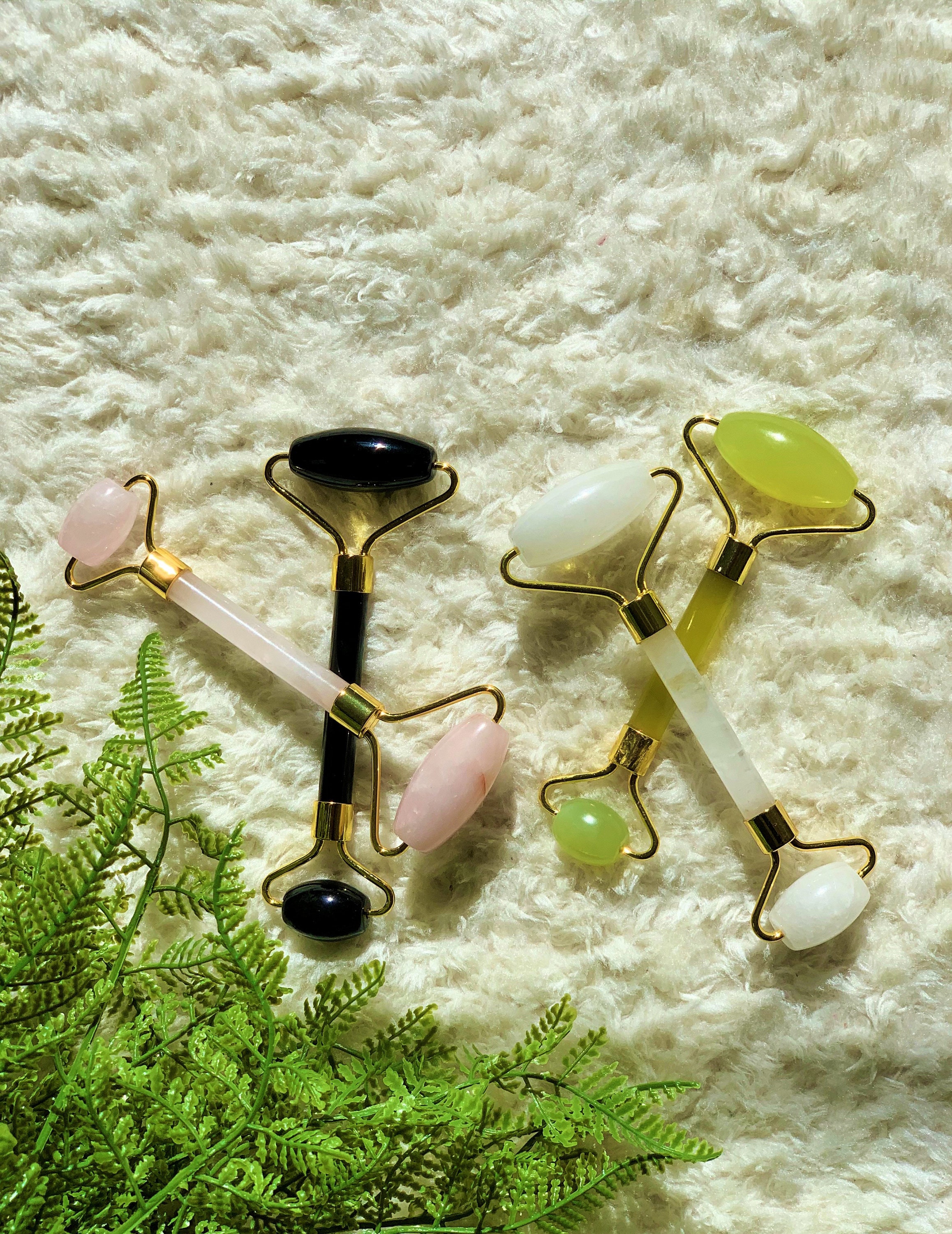 CRYSTAL MASSAGE ROLLER Free Delivery Next Working Day Etsy