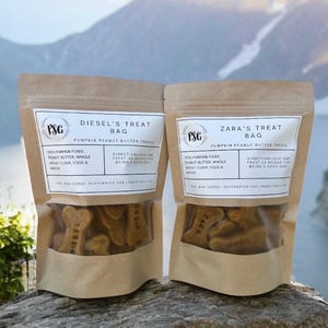 Name Stamp Pumpkin Peanut Butter dog treats | Dehydrated dog treats | Peanut Butter pumpkin | Organic dog treats | Healthy treats |