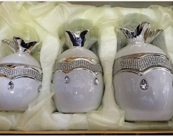 bling tea coffee sugar canisters