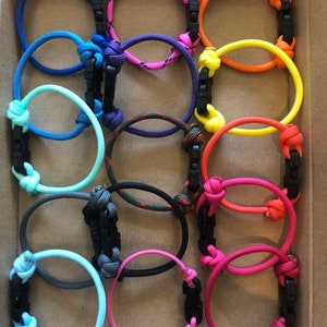 Breakaway Adjustable Litter Whelping identification collars, puppy kitten