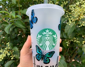 Starbucks Cup Butterfly | Etsy