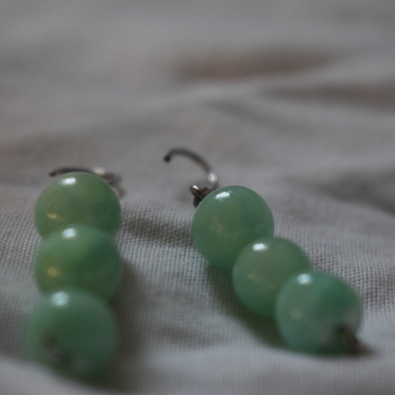 Jade Earrings Brides Gifts Gem Earrings