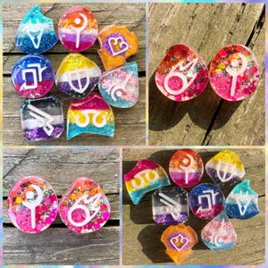 FFXIV Blooming with Pride Themed Job Crystal