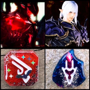 FFXIV The Azure Dragoon: Estinien Wyrmblood Themed Job Crystals