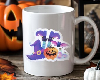 Halloween Sticker, Witch Sticker, Pumpkin Decal, Bat Sticker, Potion Sticker, Trick or Treat, Window Decal, Bumper Decal, Car Accessories