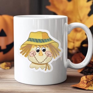 Pegatina de Halloween para ventana, calcomanía de Halloween, truco o trato, pegatina de espantapájaros, calcomanía para auto, calcomanía troquelada, calcomanía impermeable, calcomanía para ventana