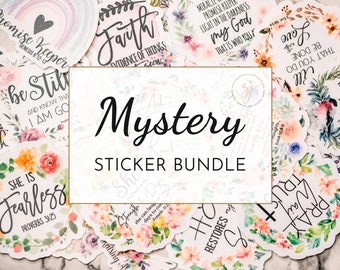 Surprise Mystery Box, Pack Of 25 Stickers, Random Stickers Bundle, Waterproof Labels, Vinyl Sticker Decal, Die Cut Labels,Aesthetic Stickers