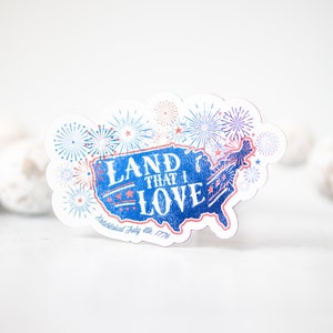 3 "Magnet, Land, das ich Magnet, USA Karte Magnet, USA Kühlschrankmagnet, Kühlschrankmagnet, Kühlschrankmagnet, Kühlschrankmagnet, Laptop Magnet, 4. Juli