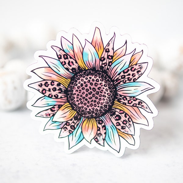 Sunflower Magnet, Summer Magnet, 3" Magnet, Fridge Magnet, Floral Magnet, Car Accessory, Colorful Magnet, Girly Magnet, Girlfriend Gift