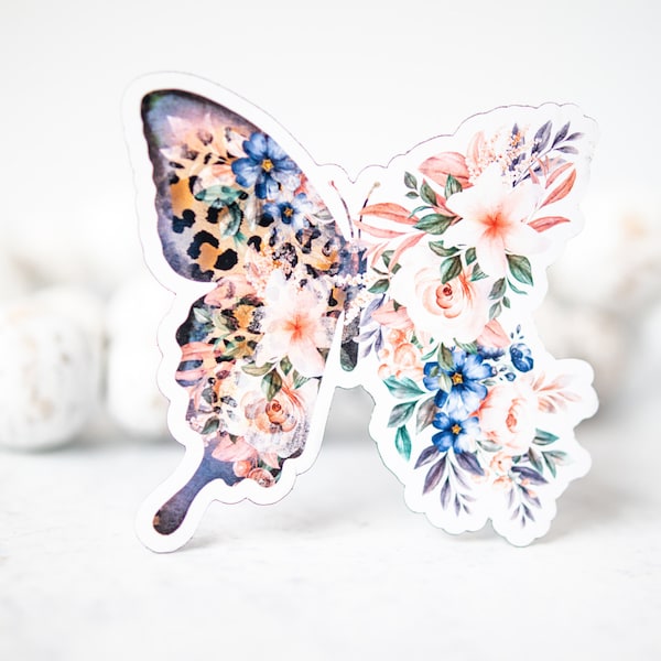 Aimant papillon, aimant floral, aimant Girly, 3" aimant, décor de casier, accessoires de voiture, aimant de réfrigérateur, aimant de dortoir, cadeau pour petite amie