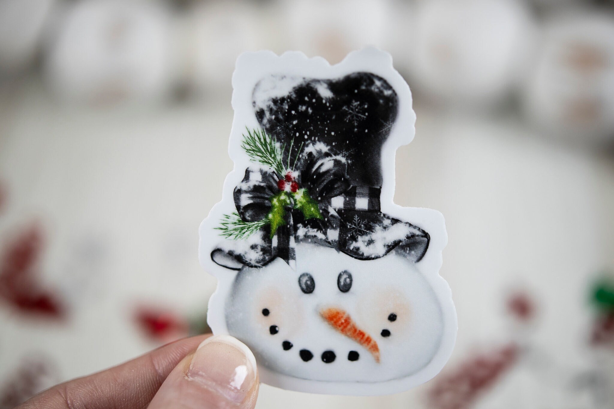 How to make a melting snowman - B+C Guides