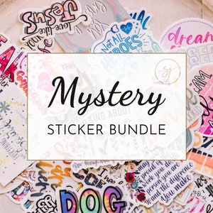 Sticker Pack, Überraschungsaufkleber, Überraschungsaufkleber, Laptop Etiketten, Überraschungsaufkleber, Überraschungsaufkleber, Motivationsaufkleber