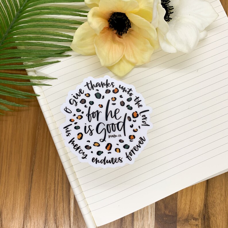 Kdf Sticker Psalms Sticker, Hope Sticker, Religious Water Bottle Sticker ...