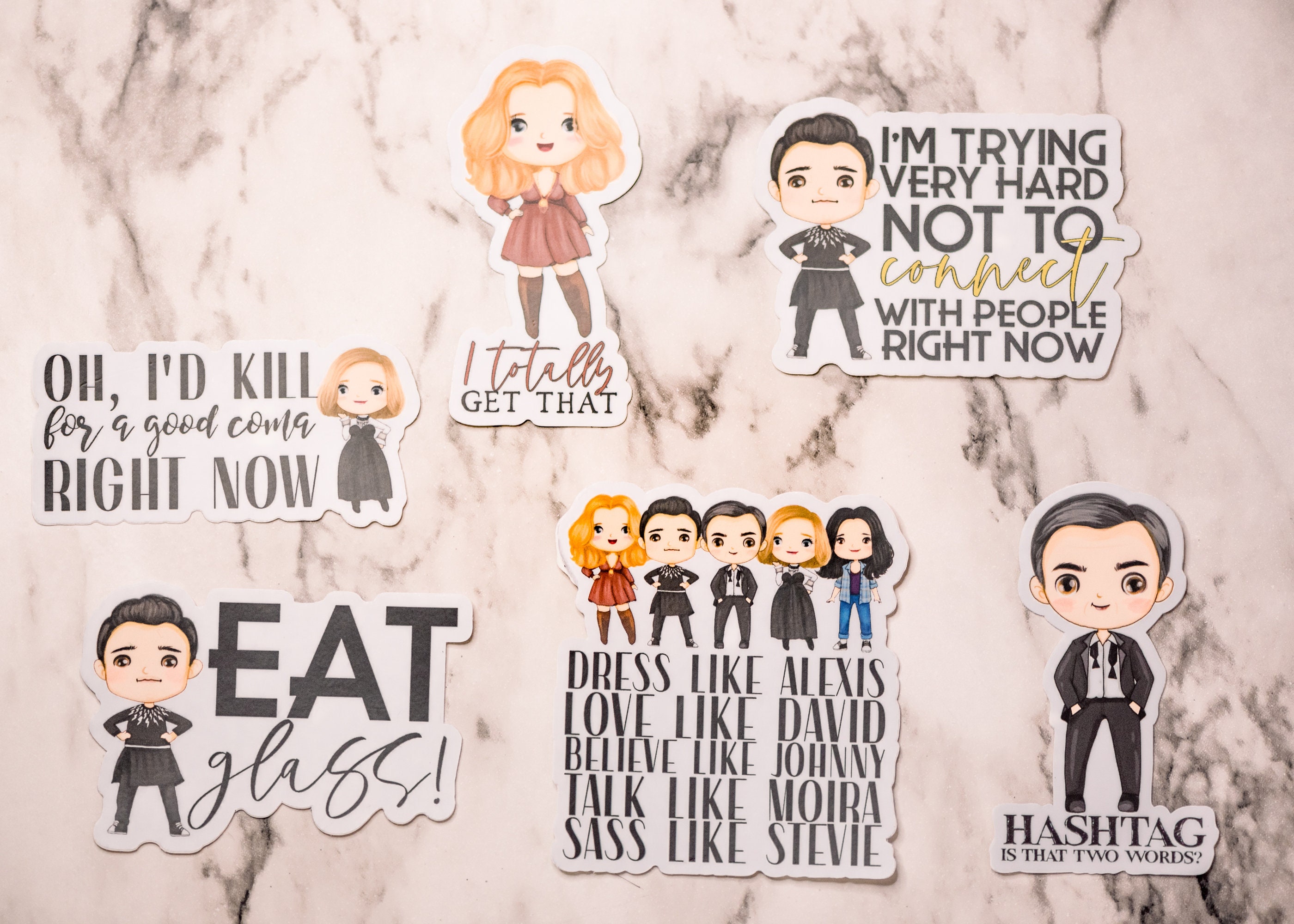 schitt's creek fold in the cheese funko pop
