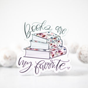 Bücher sind mein Lieblings Magnet, Buch Nerd Magnet, Bücherwurm Magnet, 3"Magnet, Laptop Magnet, Auto Magnet, Kühlschrankmagnet, Booktrovert