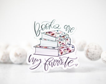 Books Are My Favorite Magnet, Book Nerd Magnet, Book Worm Magnet, 3" Magnet, Laptop Magnet, Car Magnet, Fridge Magnet, Booktrovert