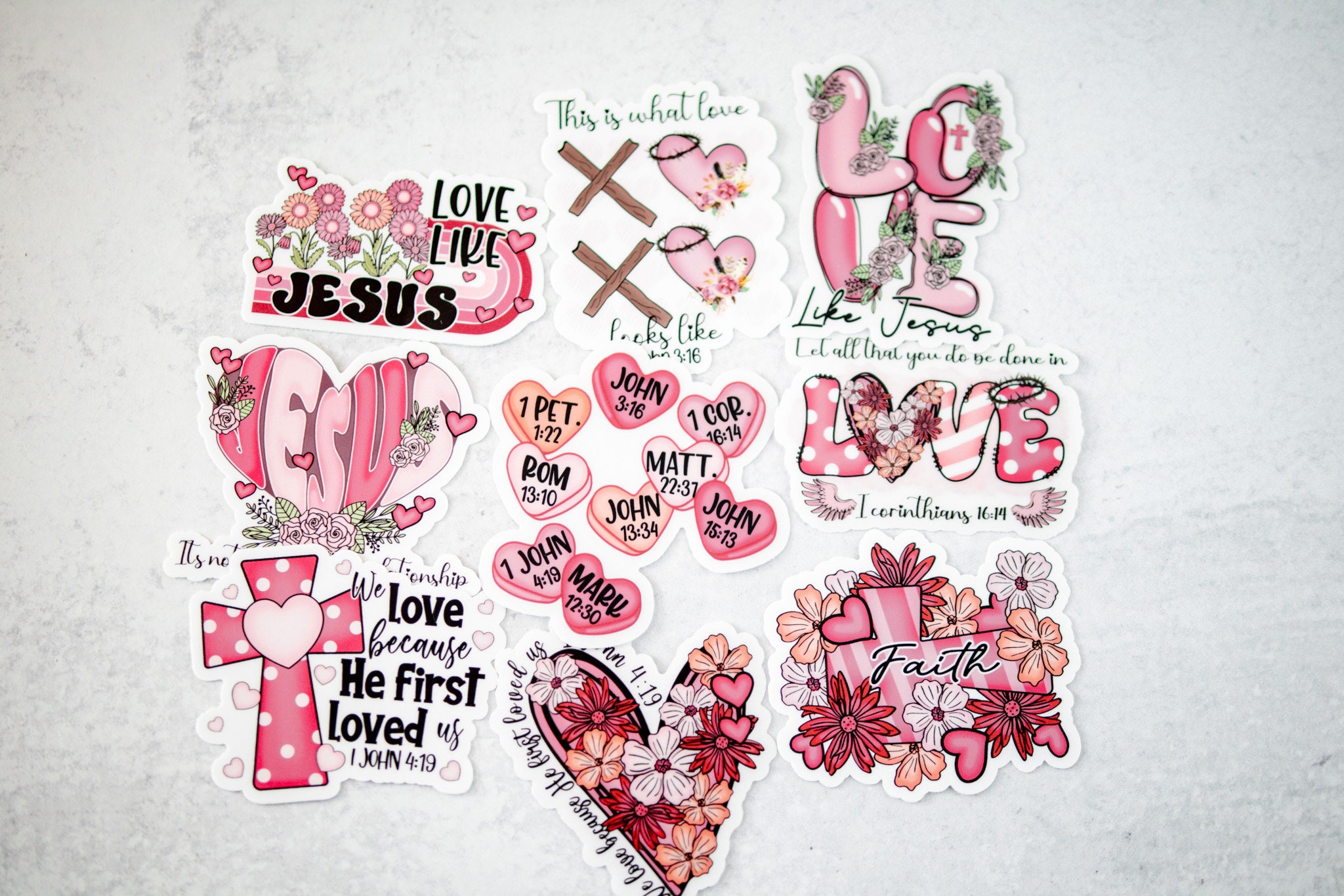 What Would Jesus Do? Floral Christian Sticker – Big Moods