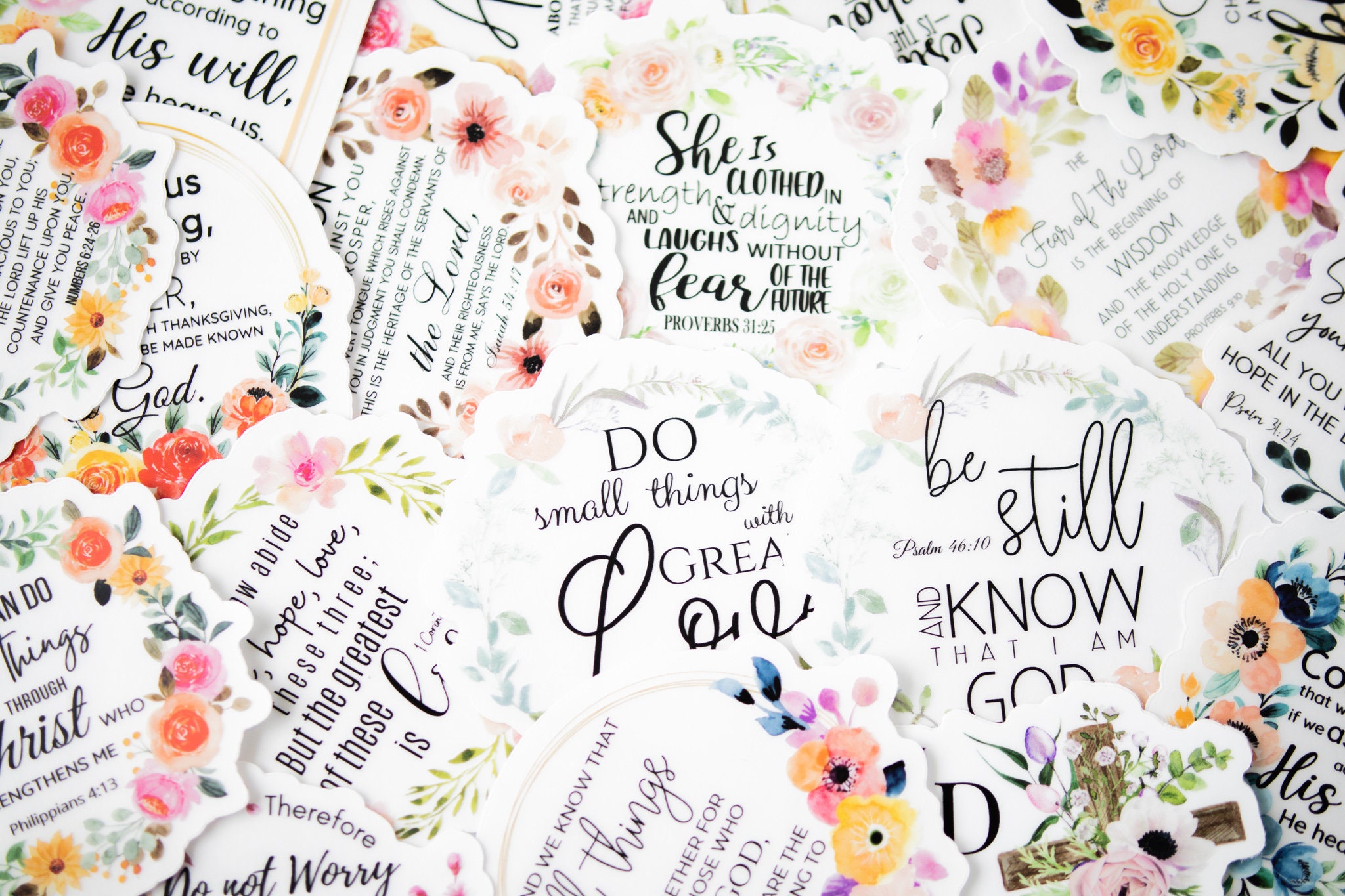 Sticker Paper Packs - Great for Making Bible Journaling Stickers - Great  for Stamping & Printing - For Your Bible Journaling! - ByTheWell4God