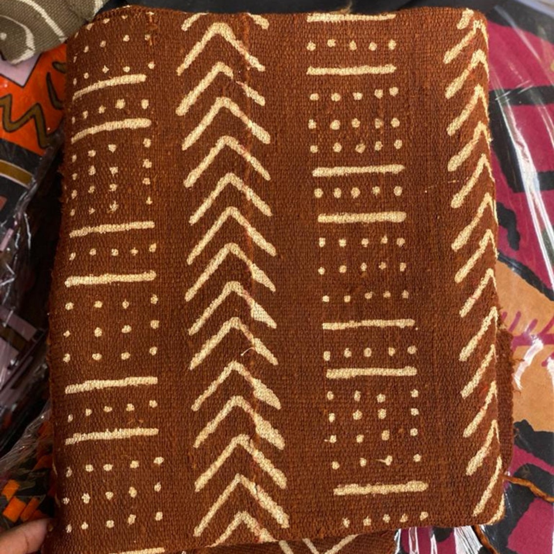Authentic bogolan Mudcloth Real bogolan fabric Mali Etsy
