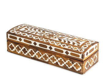 wood inlay decorative box