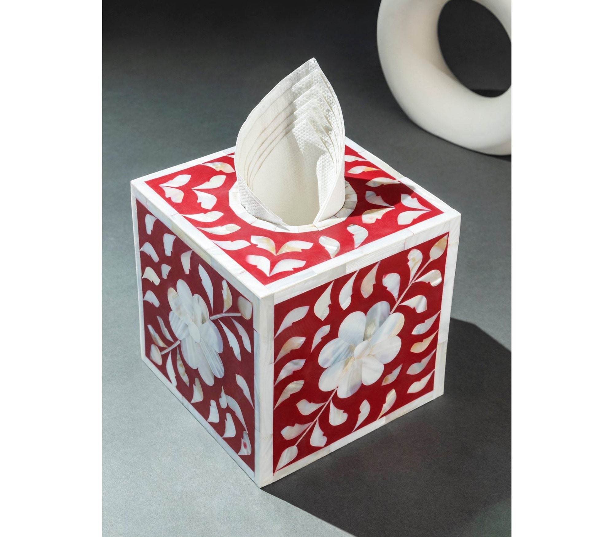 Buy Wholesale India Wood Napkin Holder Square Resin Tissue Paper Organizer  Paper Stand For Hotel Home Table Ware & Napkin Holder Wood Napkin Stand at  USD 1.5