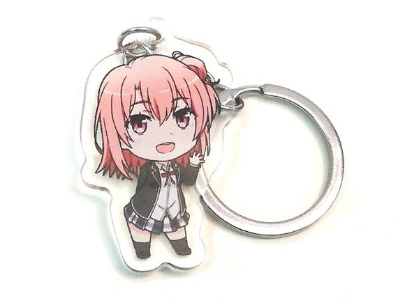 Yui Chan High Quality Anime Acrylic Keychain