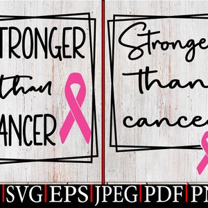 Más fuerte que el cáncer Svg,Más fuerte juntos cáncer Svg,Conciencia del cáncer rosa SVG,Conciencia del cáncer de mama svg,Archivo de descarga digital para Cricut