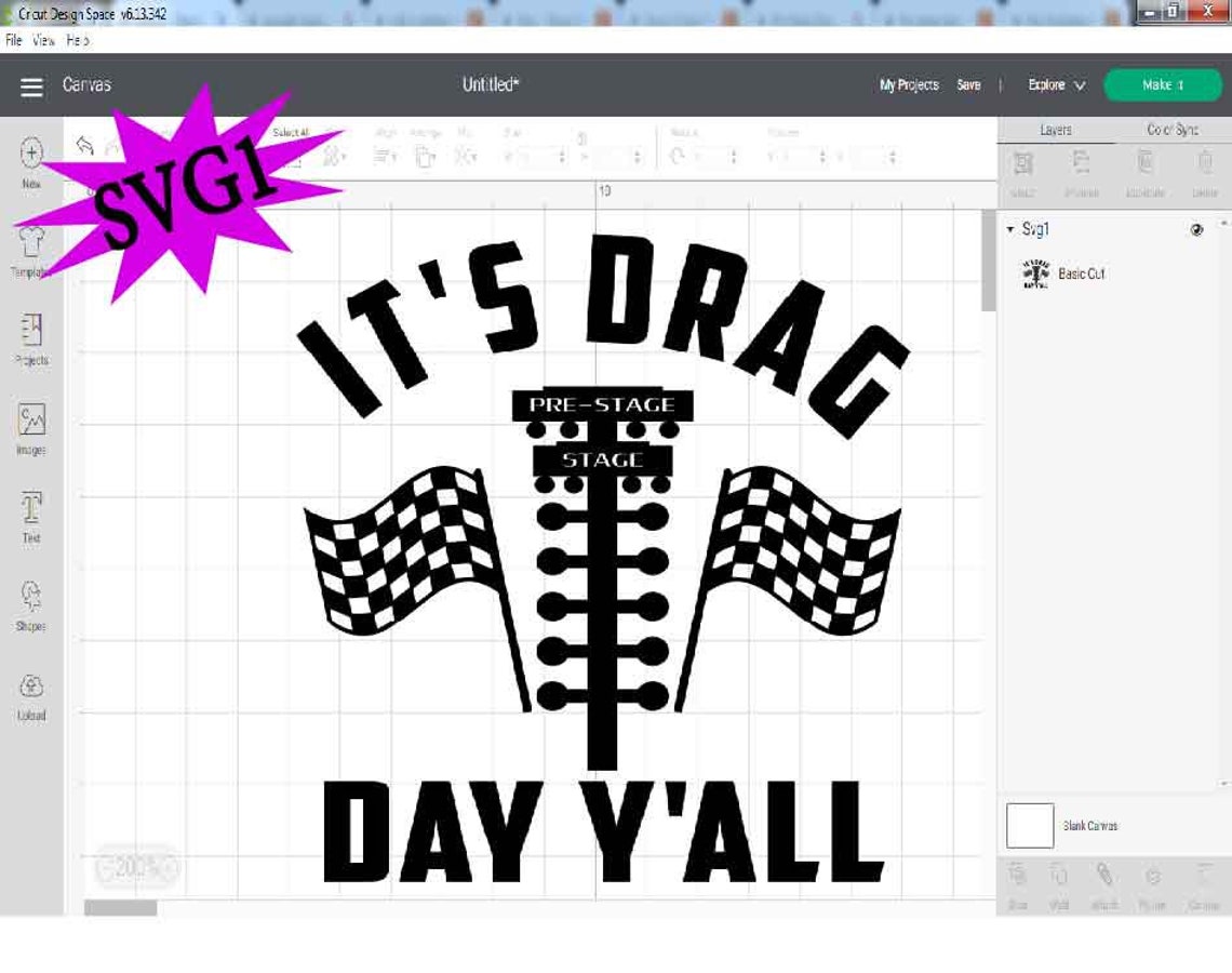 It's Drag Day Y'all SVG Drag Day SVG Drag Racing SVG - Etsy