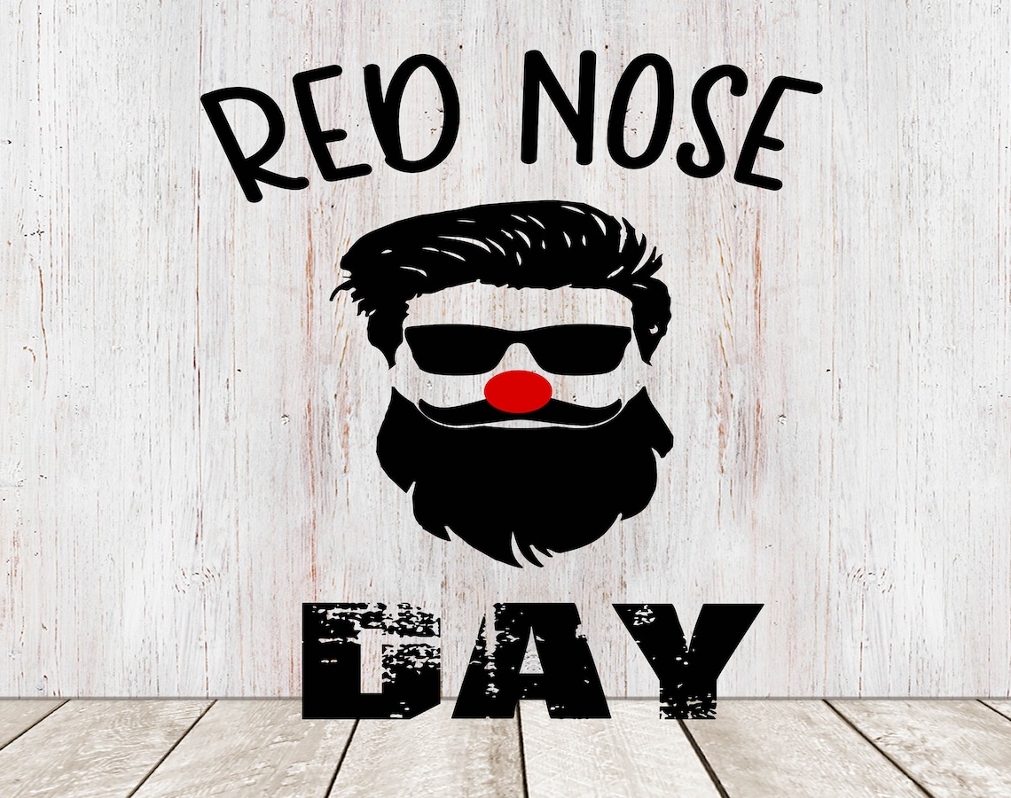 Red Nose Day Svg Trending Svg Nose Svg Red Nosed day Svg Etsy
