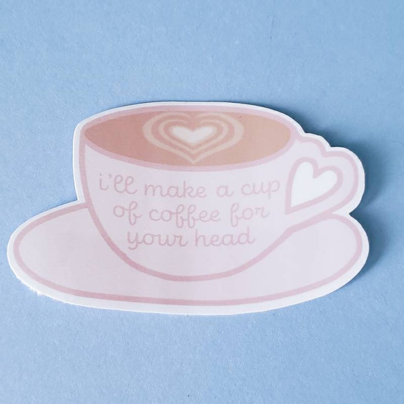 Coffee for Your Head Vinyl Sticker Stickers for Hydroflask Etsy