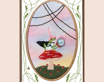 STAMPA - La cartomante 4x6 pollici