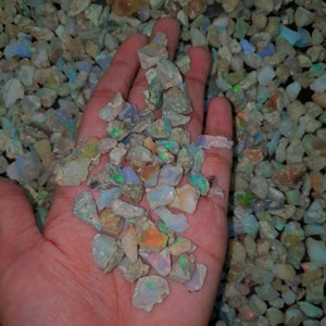 50-500ct of Natural Opal Ethiopian Rough With Minimal Dirt Ethiopian ...