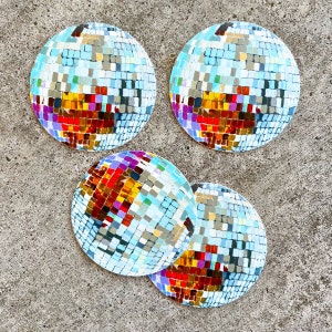 Posavasos bola de discoteca