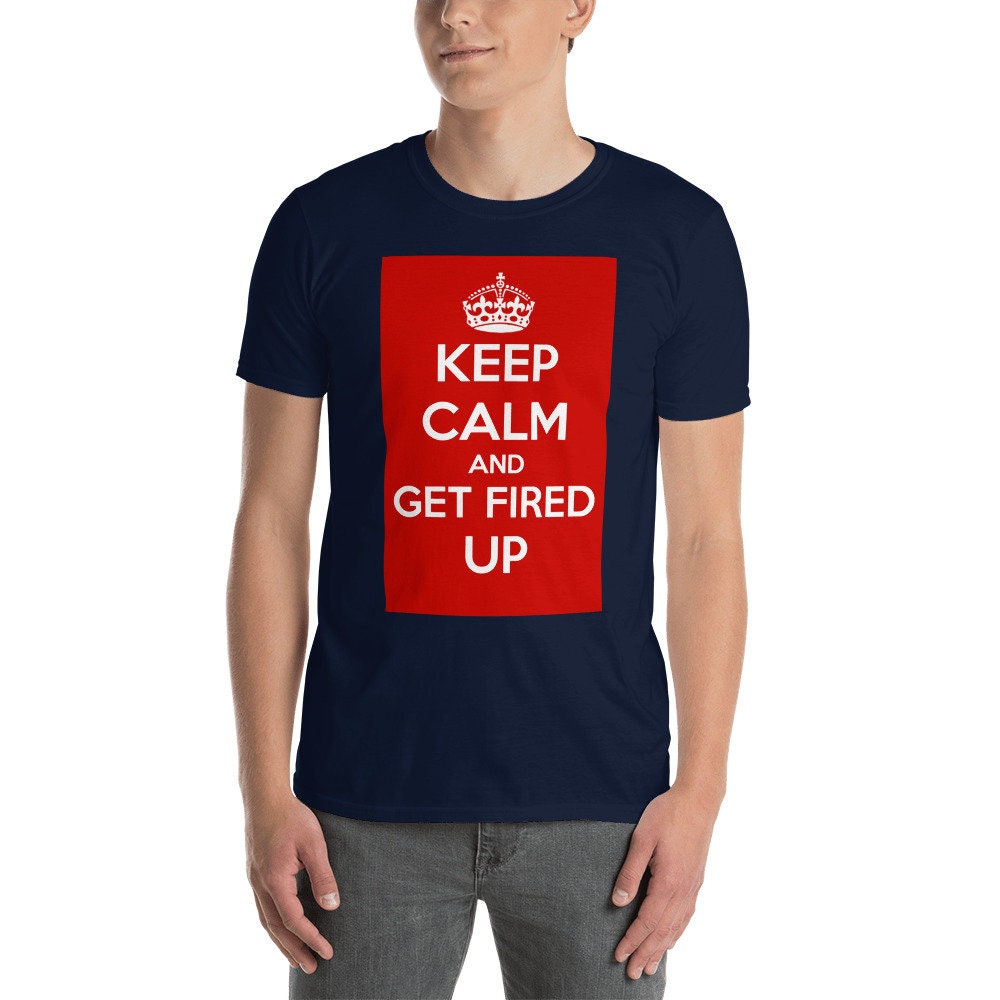 Ted Lasso Keep Calm and Get Fired Up Graphic Design | Etsy